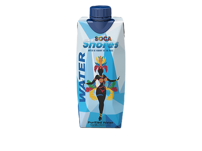 Plastic-Free Hydration: Soca Shores 16.9 oz Boxed Water (Case of 18)
